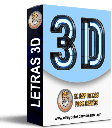 Pack - Letras 3D